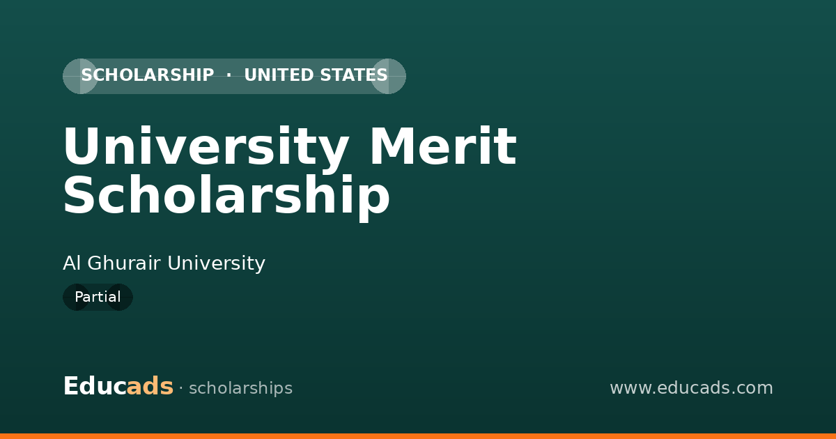 University Merit Scholarship scholarship