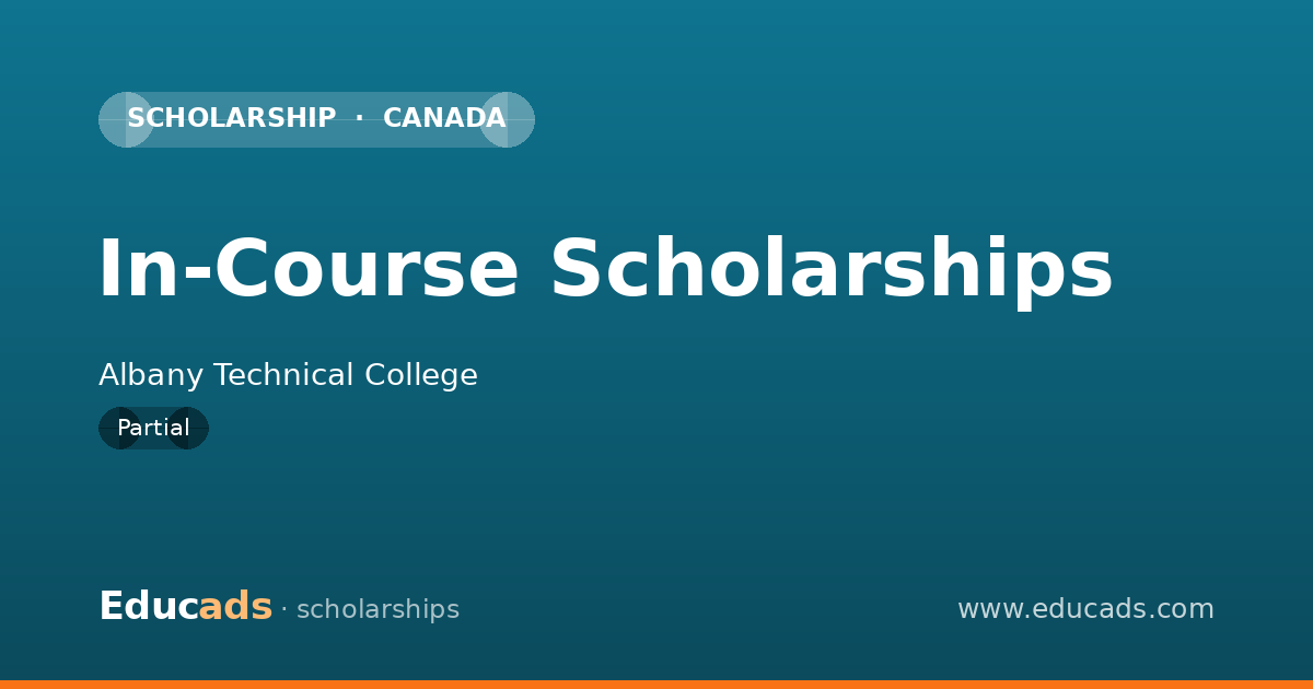 In-Course Scholarships scholarship