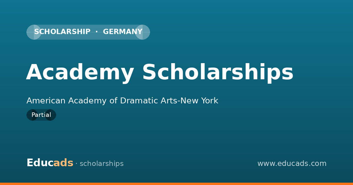 Academy Scholarships scholarship