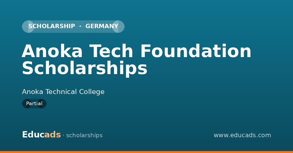 Anoka Tech Foundation Scholarships scholarship