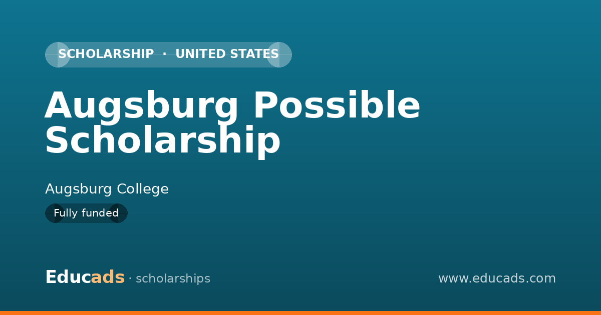 Augsburg Possible Scholarship scholarship