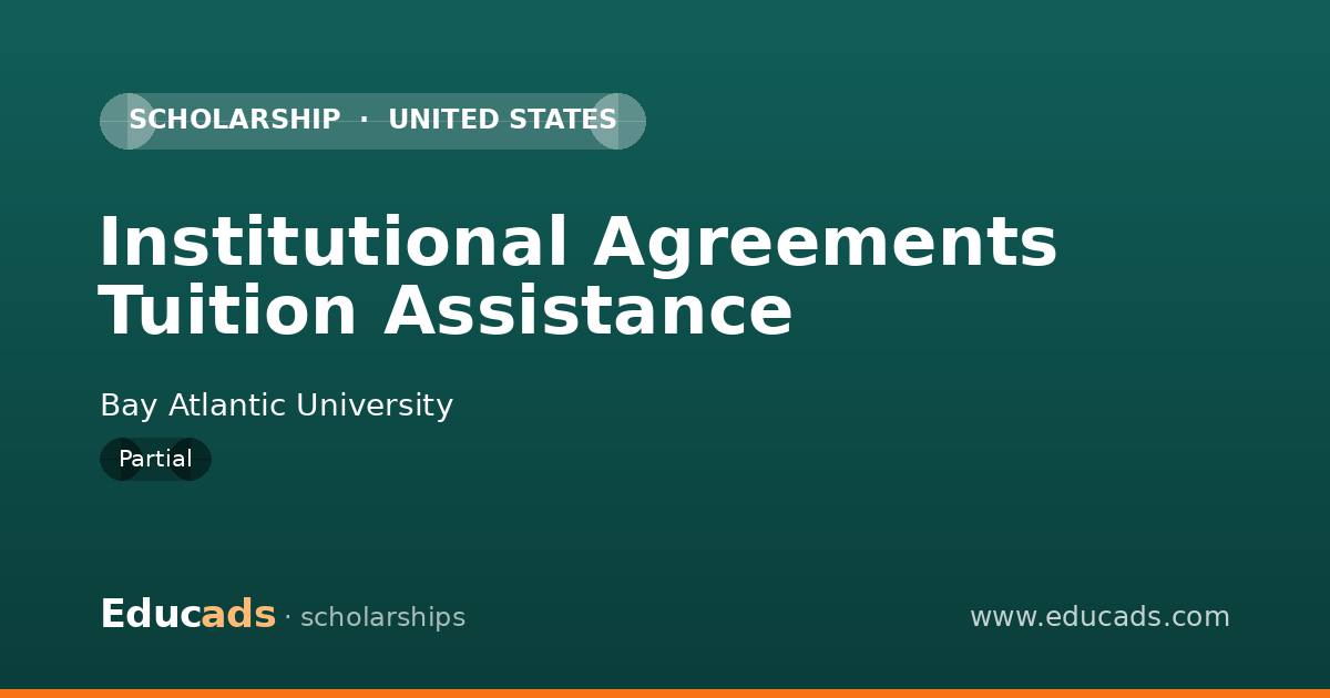 Institutional Agreements Tuition Assistance scholarship