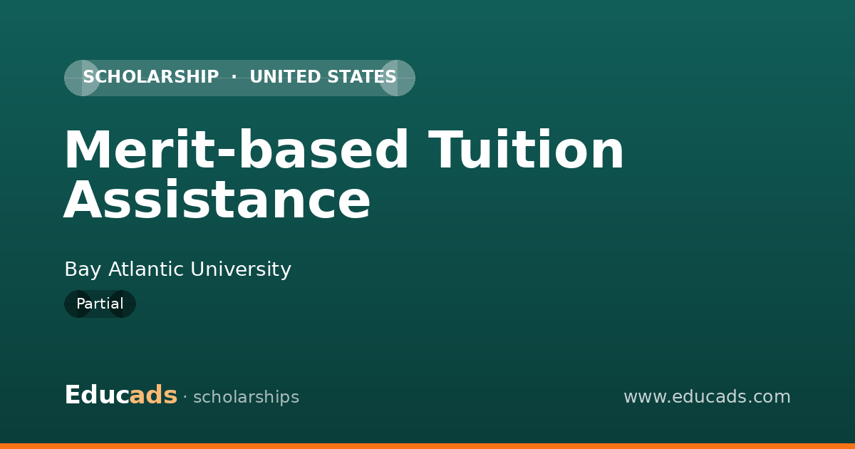 Merit-based Tuition Assistance scholarship