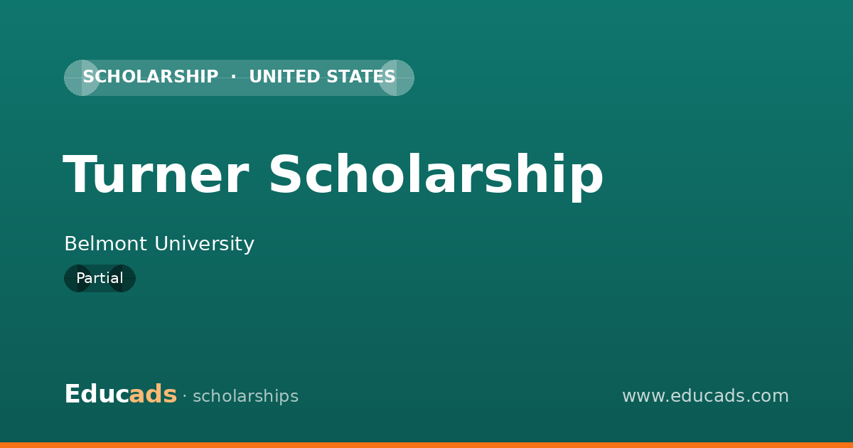Turner Scholarship scholarship