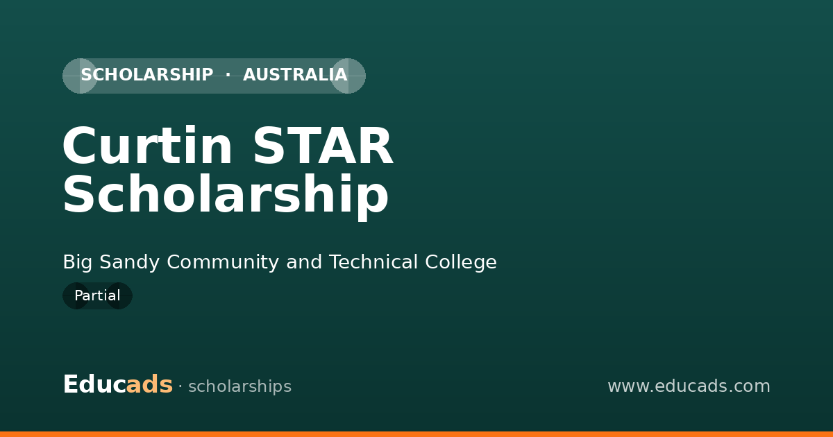 Curtin STAR Scholarship scholarship