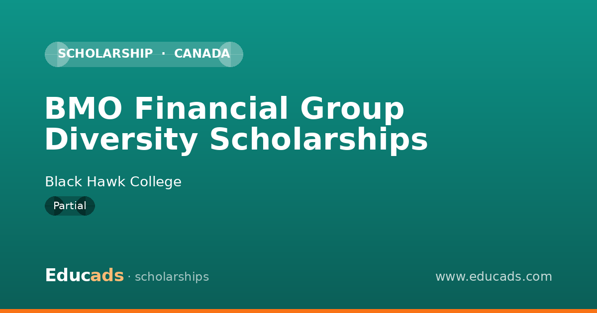BMO Financial Group Diversity Scholarships scholarship