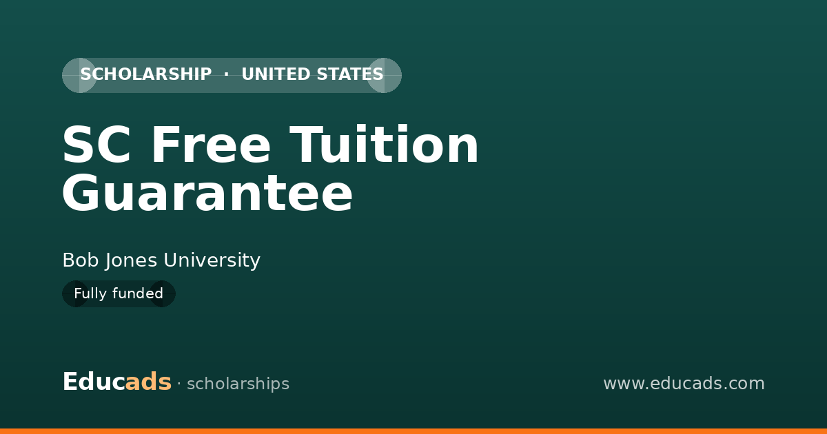 SC Free Tuition Guarantee scholarship