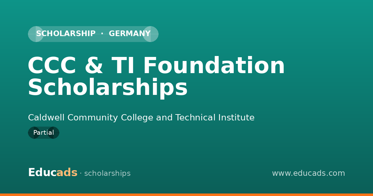 CCC & TI Foundation Scholarships scholarship