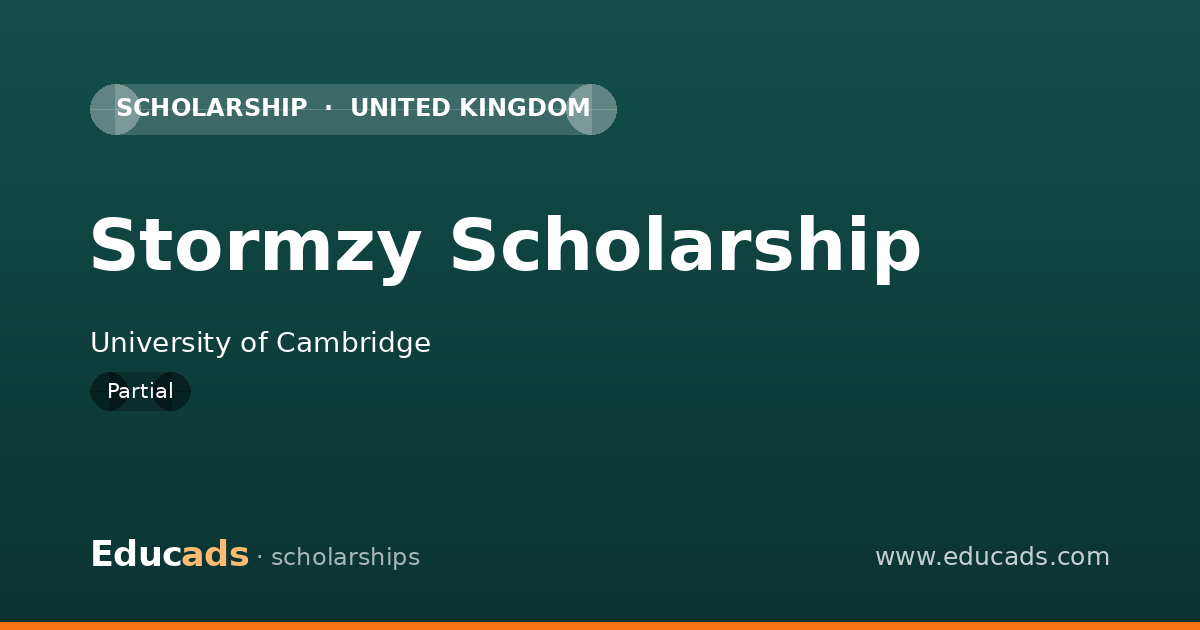 Stormzy Scholarship scholarship