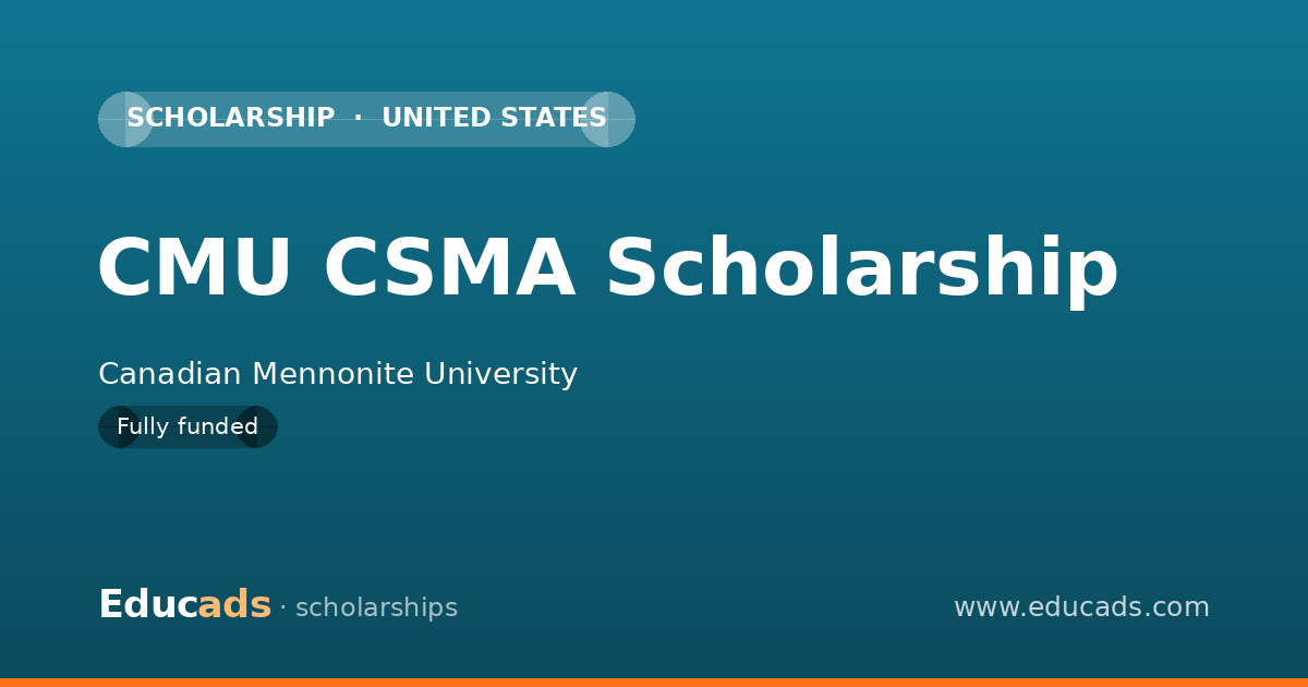 CMU CSMA Scholarship scholarship