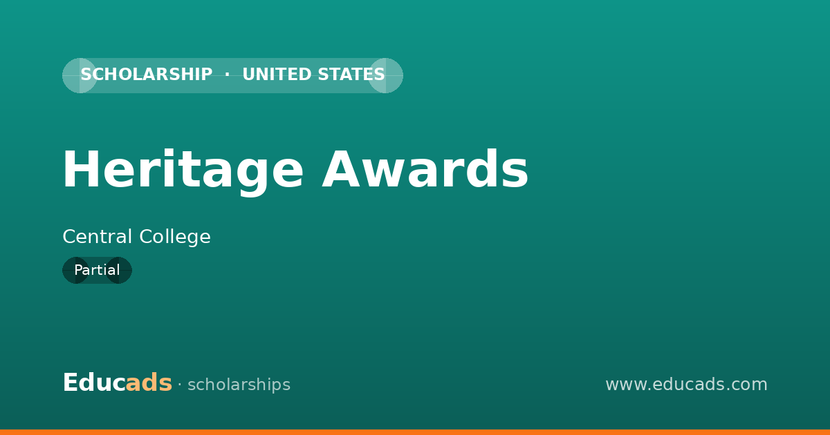 Heritage Awards scholarship