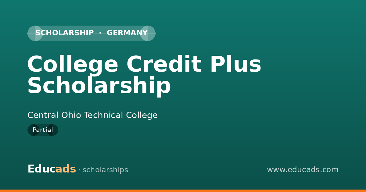 College Credit Plus Scholarship scholarship