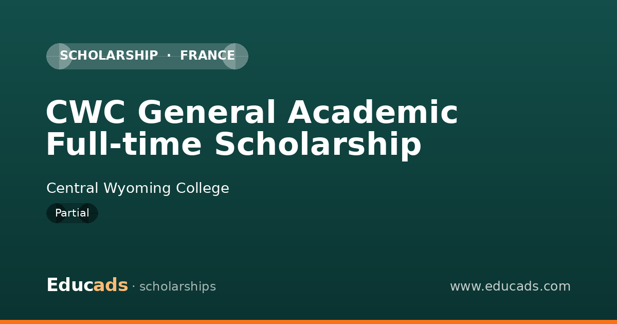 CWC General Academic Full-time Scholarship scholarship
