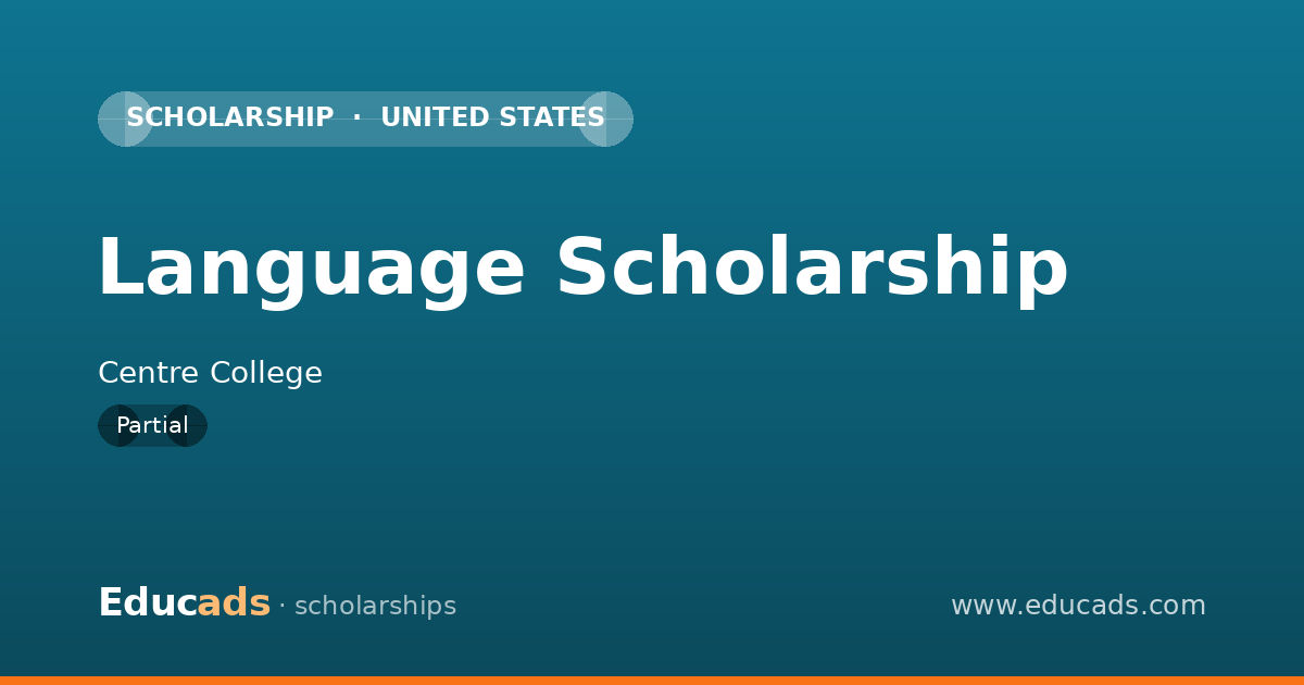 Language Scholarship scholarship