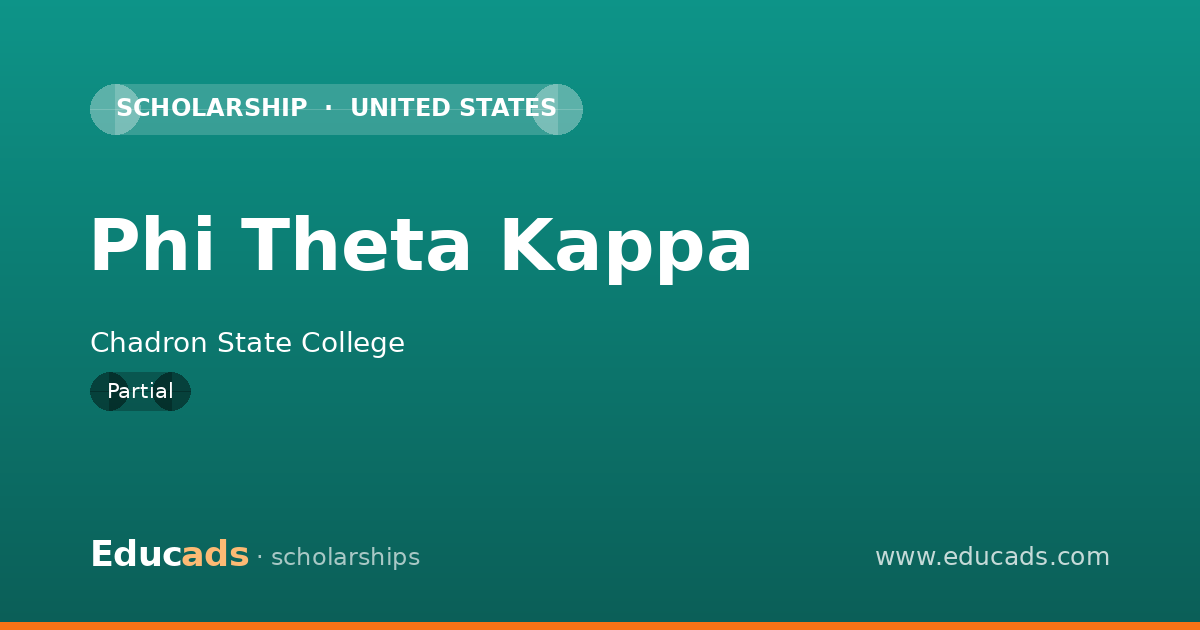 Phi Theta Kappa scholarship