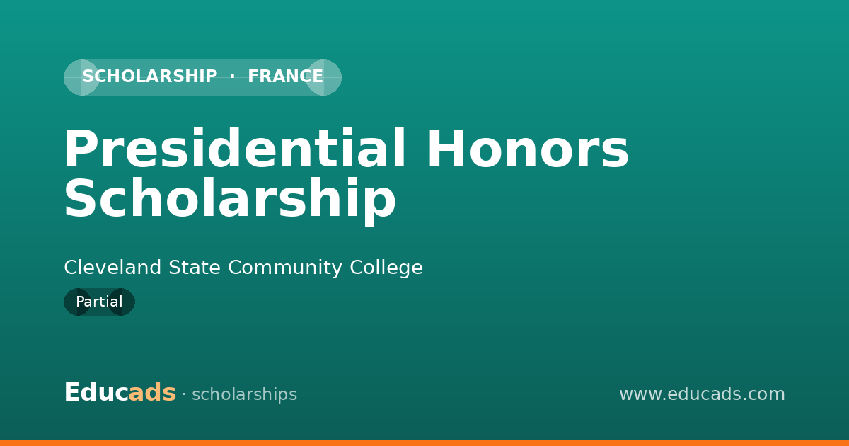 Presidential Honors Scholarship scholarship
