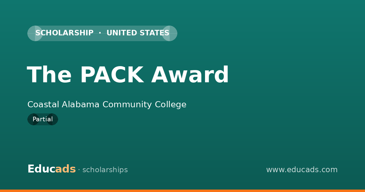 The PACK Award scholarship