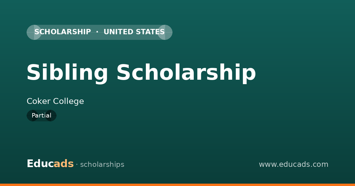 Sibling Scholarship scholarship