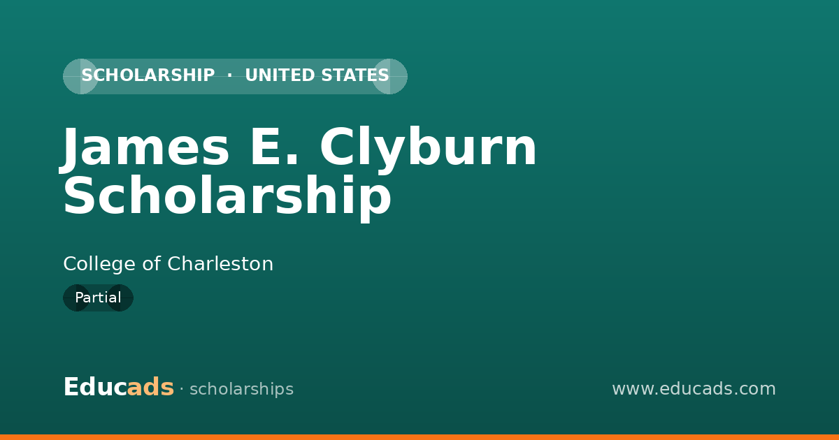James E. Clyburn Scholarship scholarship