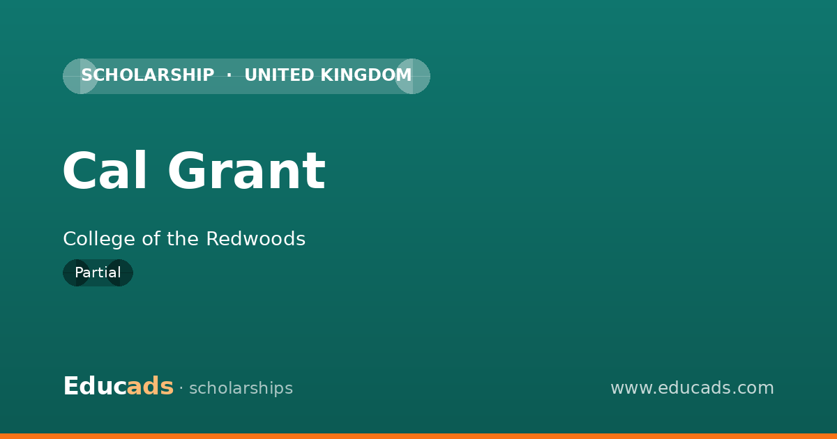 Cal Grant scholarship