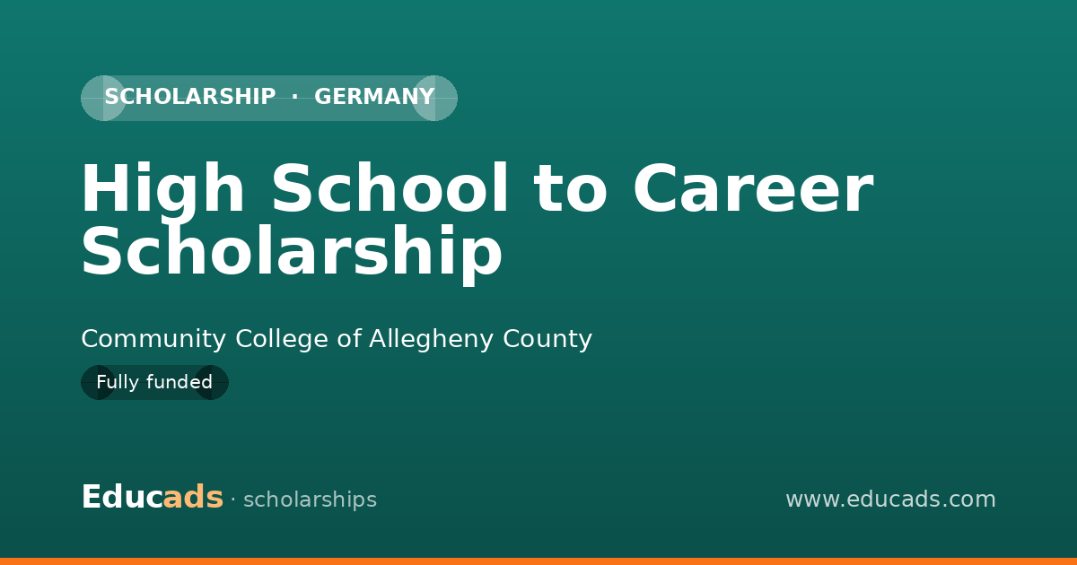 High School to Career Scholarship scholarship