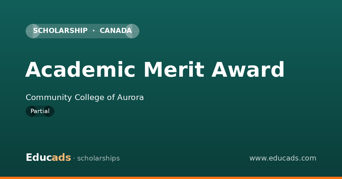 Academic Merit Award scholarship