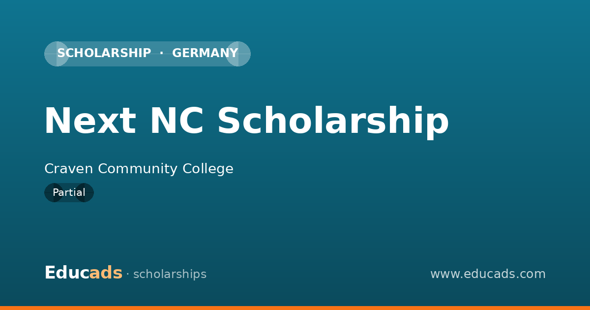 Next NC Scholarship scholarship