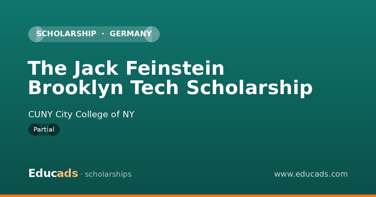The Jack Feinstein Brooklyn Tech Scholarship scholarship