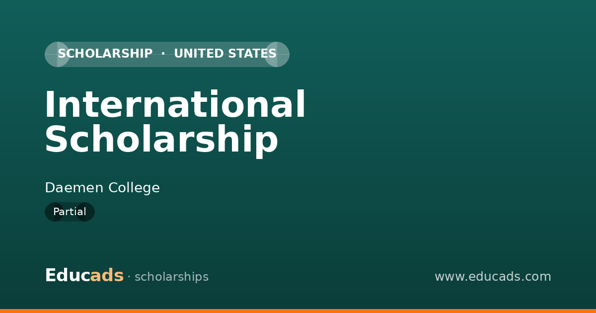 International Scholarship scholarship