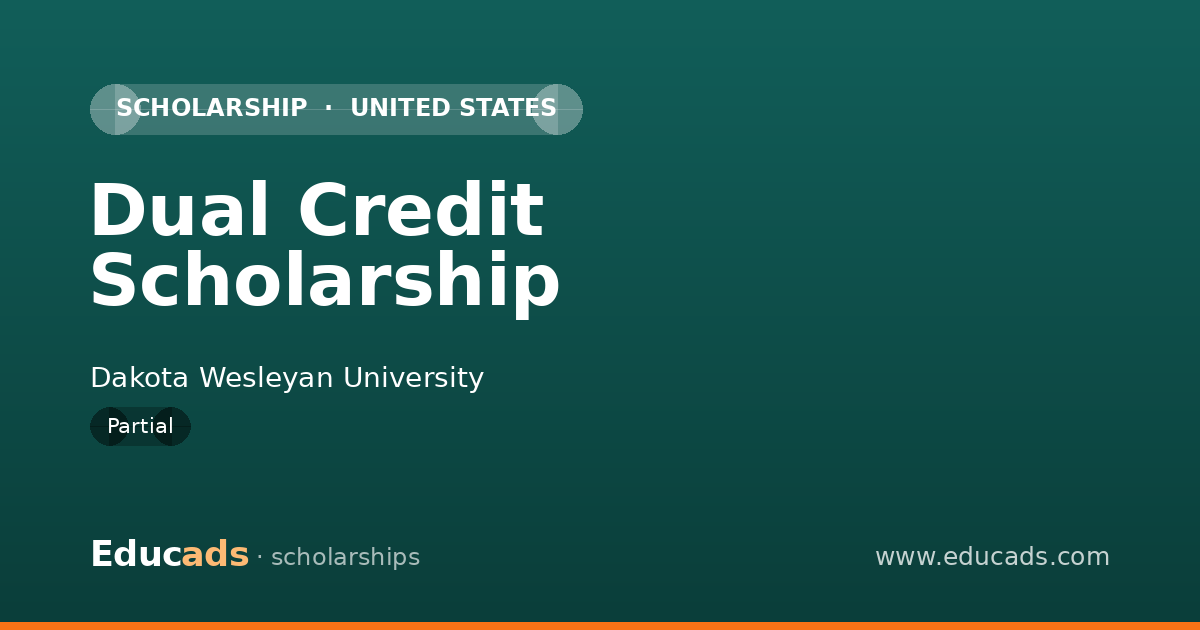 Dual Credit Scholarship scholarship
