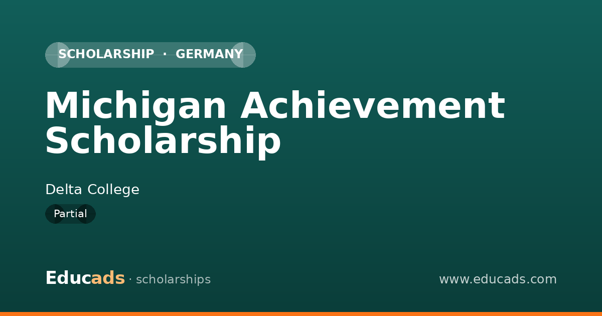 Michigan Achievement Scholarship scholarship