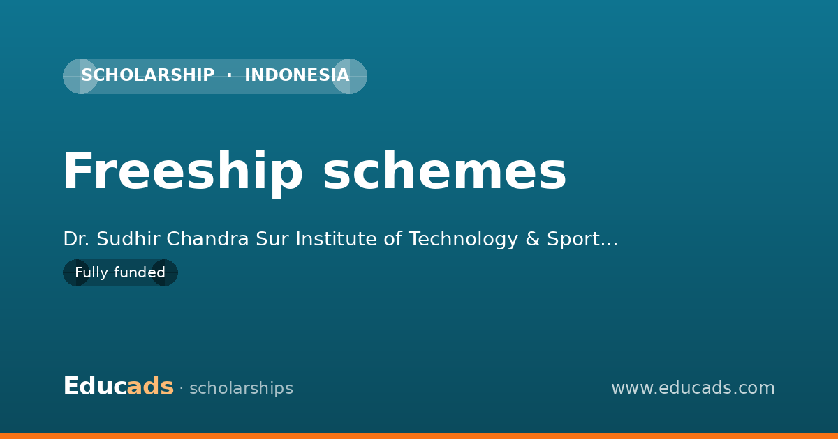 Freeship schemes scholarship