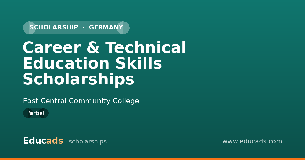 Career & Technical Education Skills Scholarships scholarship