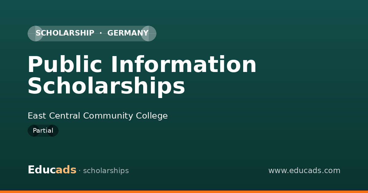 Public Information Scholarships scholarship