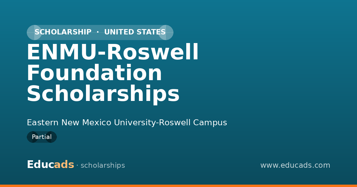 ENMU-Roswell Foundation Scholarships scholarship