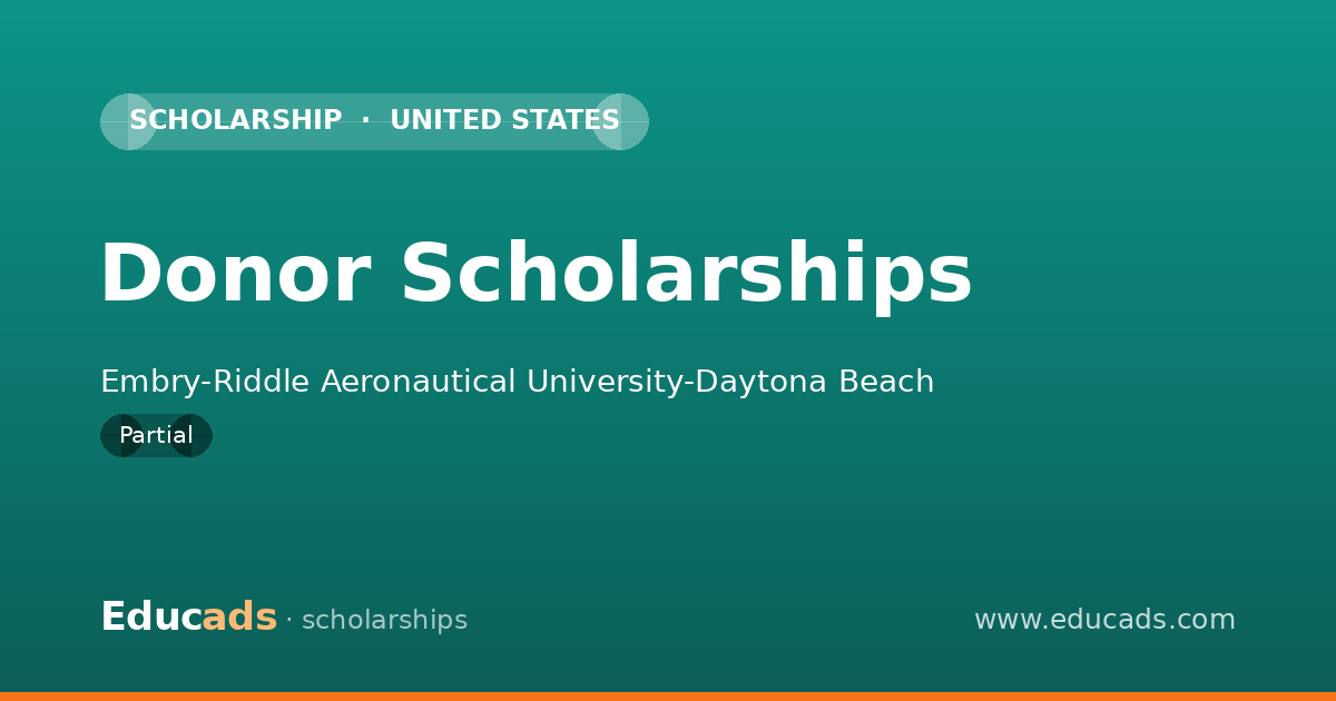Donor Scholarships scholarship