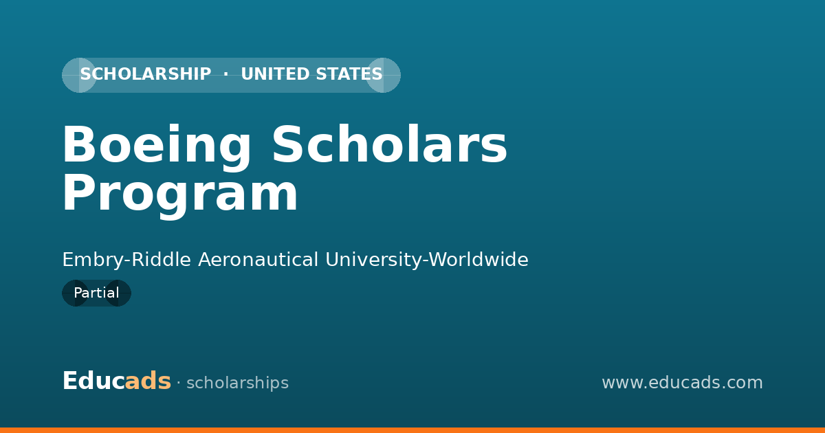 Boeing Scholars Program scholarship