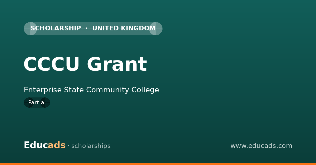 CCCU Grant scholarship
