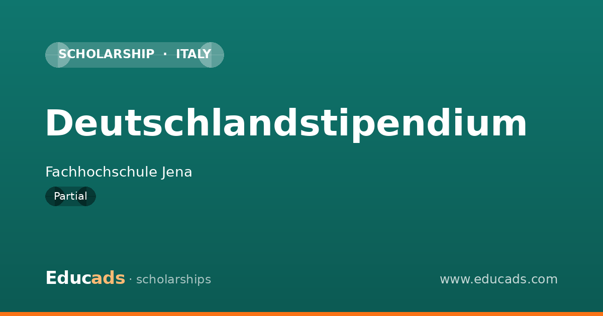 Deutschlandstipendium scholarship