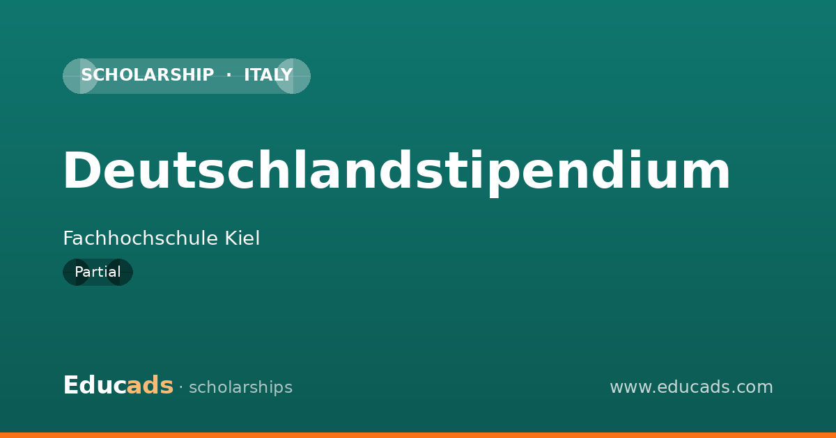 Deutschlandstipendium scholarship