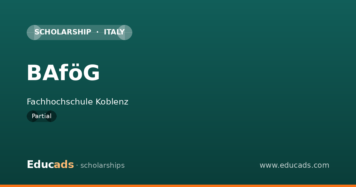 BAföG scholarship