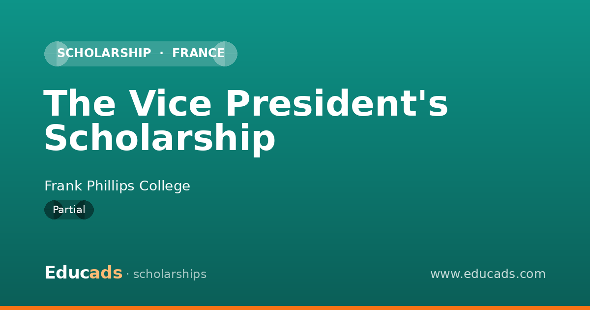 The Vice President's Scholarship scholarship