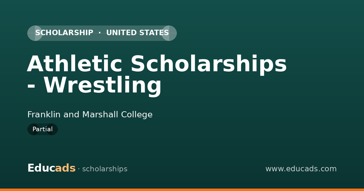 Athletic Scholarships - Wrestling scholarship