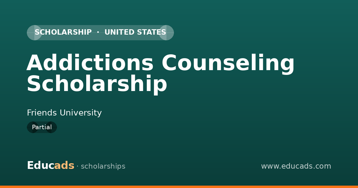 Addictions Counseling Scholarship scholarship