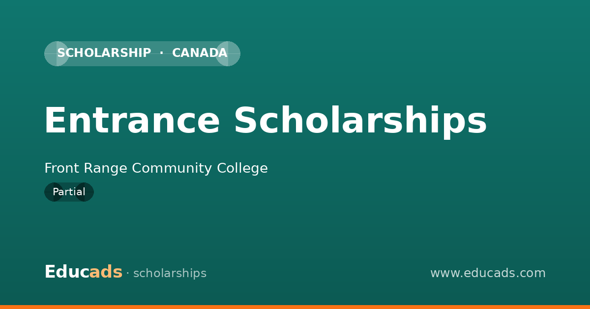Entrance Scholarships scholarship
