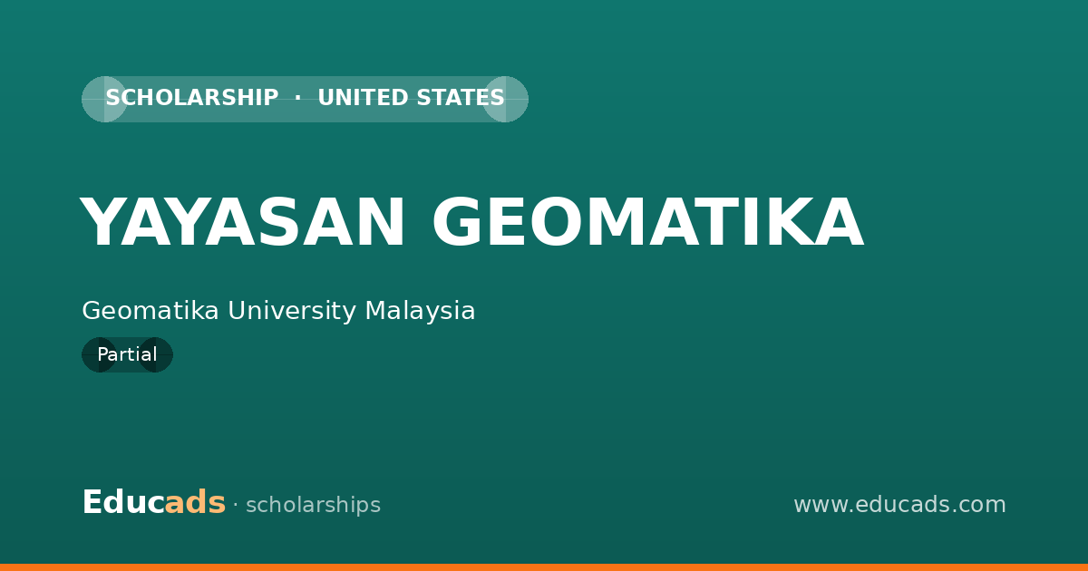 YAYASAN GEOMATIKA scholarship