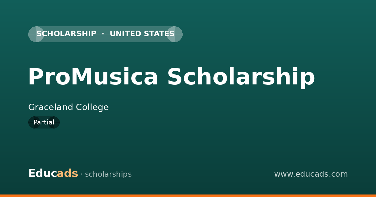 ProMusica Scholarship scholarship