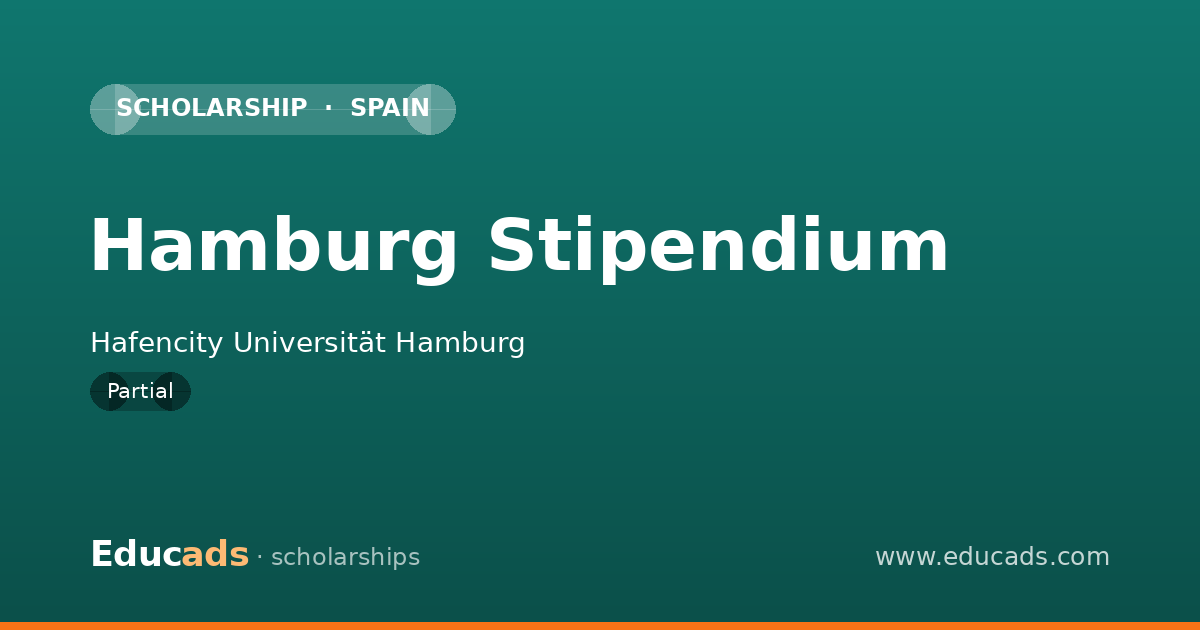 Hamburg Stipendium scholarship