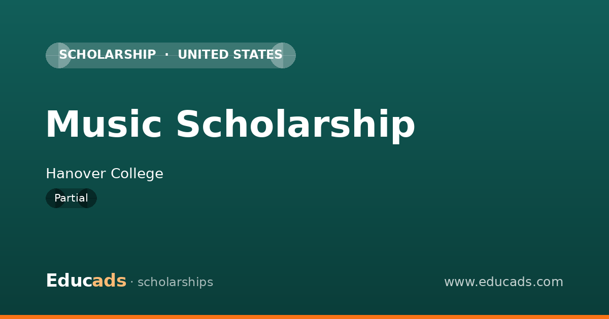 Music Scholarship scholarship
