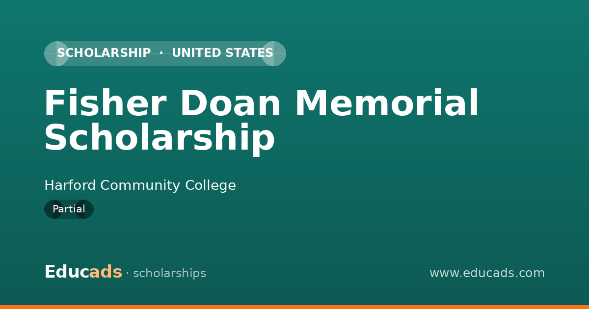 Fisher Doan Memorial Scholarship scholarship